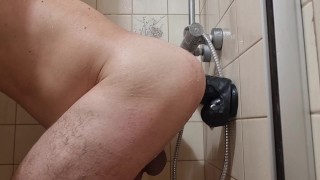 Fucking my self in the shower