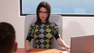 Het oostblok: HR-meisje berijdt haar baas in zijn kantoor en wordt gecreampied aflevering 7