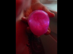 slime toy fucking, sensual mastrubation with cumshot