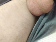 Preview 3 of 🇺🇸🇬🇧Shaved Amateur Shows The Perfect Size Of His Cock And Gives You His Sperm😲💦