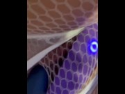 Preview 2 of Orgasm in fishnets