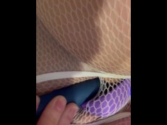 Orgasm in fishnets - Screenshot 16 of 16 - Horny Girl