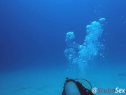 Preview 4 of SCUBA Sex Quickie while on a deep dive exploring a coral reef