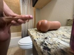 Huge Cock vs Tiny Fleshlight