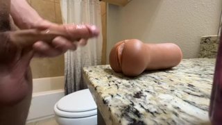 Huge Cock vs Tiny Fleshlight