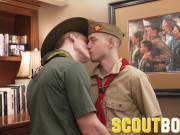 Preview 3 of ScoutBoys Noah White gets a reach around during sex