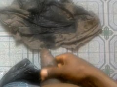 PISSING ON A PIECE OF CLOTH FETISH