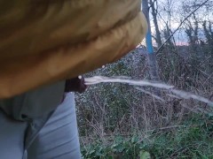 Pissed my trousers and jacket