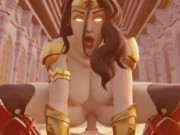 Preview 1 of Wonder Woman Is A Cock Riding Wonder