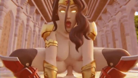 Wonder Woman Is A Cock Riding Wonder