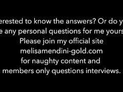 Melisa Mendini Interview - Screenshot 16 of 16 - Non Nude
