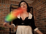 Preview 6 of Spanish JOI Roleplau- your HOT COLOMBIAN maid makes you cum while your wife is away