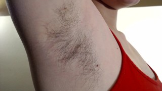 Hairy Armpits Closeup