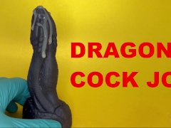 Dragon Cock JOI ASMR cum for me