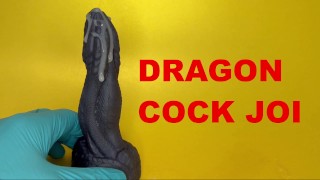 coq de dragon JOI ASMR sperme pour moi