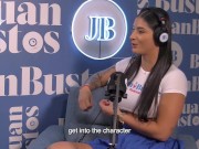 Preview 3 of Salome Gil fulfills her fantasies of having her vagina drilled by a sexy dwarf Juan Bustos Podcast