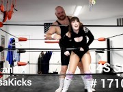 Preview 5 of CJ dominates a wrestling match against Kisa Kicks