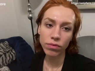 Orange Shiny Whore Gets Fucked in the Ass