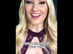 Blonde Goddess Julia Robbie Ruins Your Marriage in Homewrecking Mind Fuck