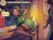 Preview 2 of Innocent Witches Sex Games Professor Minerva Sex Scenes Part 1 [18+]