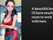Preview 2 of [FayGrey] [Nico Robin's new sweetheart] (Joi Sounding Gentle_Humiliation Femdom Tease)