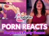 Let's Jerk Off to How Well this Porn Does - JOI & Reaction to Derpixon's Party Games