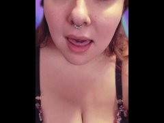 Silly Cunt Needs Someone Down Her Throat!