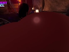 Shaking My Gigantic Growing Bum On The Shoreline 🍑⛱️ (Hyper Ass Expansion)