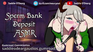 Sperm Bank Deposit ASMR Gumroad