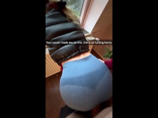 Best Friends Cousin makes me Fuck her Tight Pussy after we hit the Gym