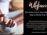 The Voice From Your Meditation App is Kinda Into You