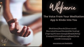 De stem van je meditatie-app is een beetje Into jou