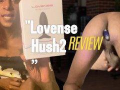 Hush 2 Lovense Review Milking Myself