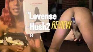 Hush 2 Lovense Review me ordenhando