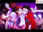 Preview 6 of PERSONA 5 HENTAI PARTY GIRLS ENJOY BIG DICKS | PERSONA 5 HENTAI ANIMATION 4K 60FPS