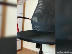 Stepsister tries on panties and skirts on tiktok stream at home alone