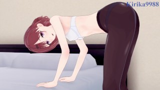 Madoka Higuchi en ik hebben intense seks in de slaapkamer. - De IDOLM@STER glanzende kleuren Hentai