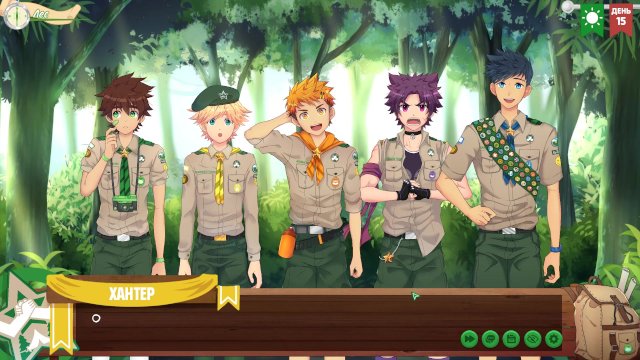 Игра: Лагерь друзей, Серия 10 - Поход на пляж (русская озвучка)