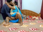 Preview 2 of Indian Desi Bhabhi Real Homemade Hot Sex in Hindi with Xmaster 