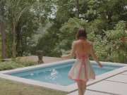 Preview 3 of Melisa Mendini Walking around the pool