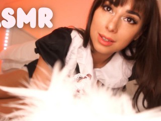 LUNAREXX ASMR SIRVIENTA TRAVIESA TE DA BESOS