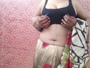Preview 5 of Frustrated Bhabhi romance with real Devar when husband not home to fuck