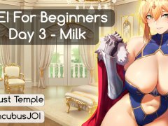 [EN] CEI for beginners | Day 3/7 | Milk | Artoria Pendragon (Saber) | (Fate Series)