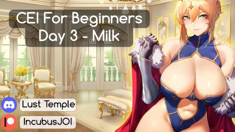 [RU] CEI for beginners | Day 3/7 | Milk | Artoria Pendragon (Saber) | (Fate Series)