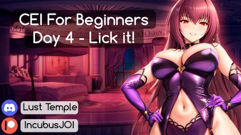 [RUS] CEI for beginners | Day 4/7 | Lick it! | Scathach (Fate Series)