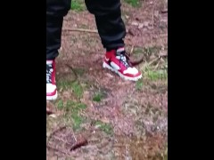 piss in the woods