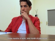 Preview 5 of BIGSTR - Handsome Model Looking Young Man Gets The Job After He Gets Fucked By The Boss