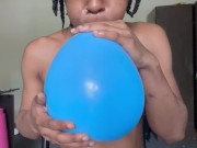 Preview 4 of Blowing up balloons while naked