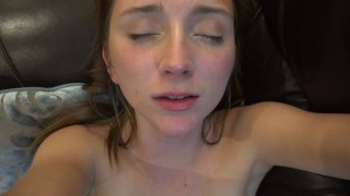 Macy Meadows Sucks Your Cock POV And Allows You To Slide Inside