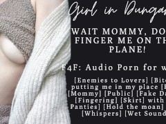 F4F | ASMR Audio Porn for women | Be careful with your hands, I'm not wearing panties! | Public Play